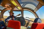 Grand Canyon Railway Coconino Dome interior